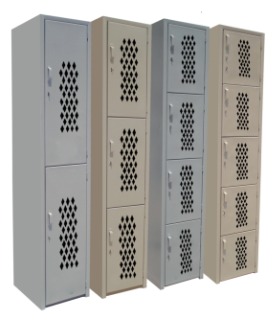 Lockers con Troquelados Modernos